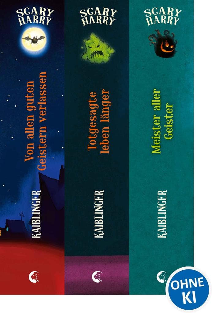 Scary Harry (Band 1-3): Von allen guten Geistern verlassen. Totgesagte leben länger. Meister aller Geister