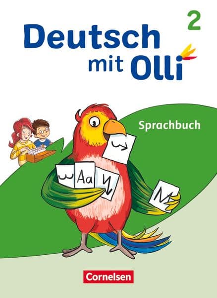 Deutsch mit Olli 2. Schuljahr. Sprachbuch mit Lernentwicklungsheft: Mit Lernentwicklungsheft und Grammatikkarte