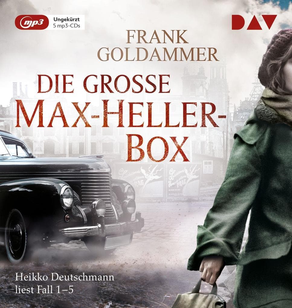 Die große Max-Heller-Box: Ungekürzte Lesungen der Fälle 1 bis 5 mit Heikko Deutschmann