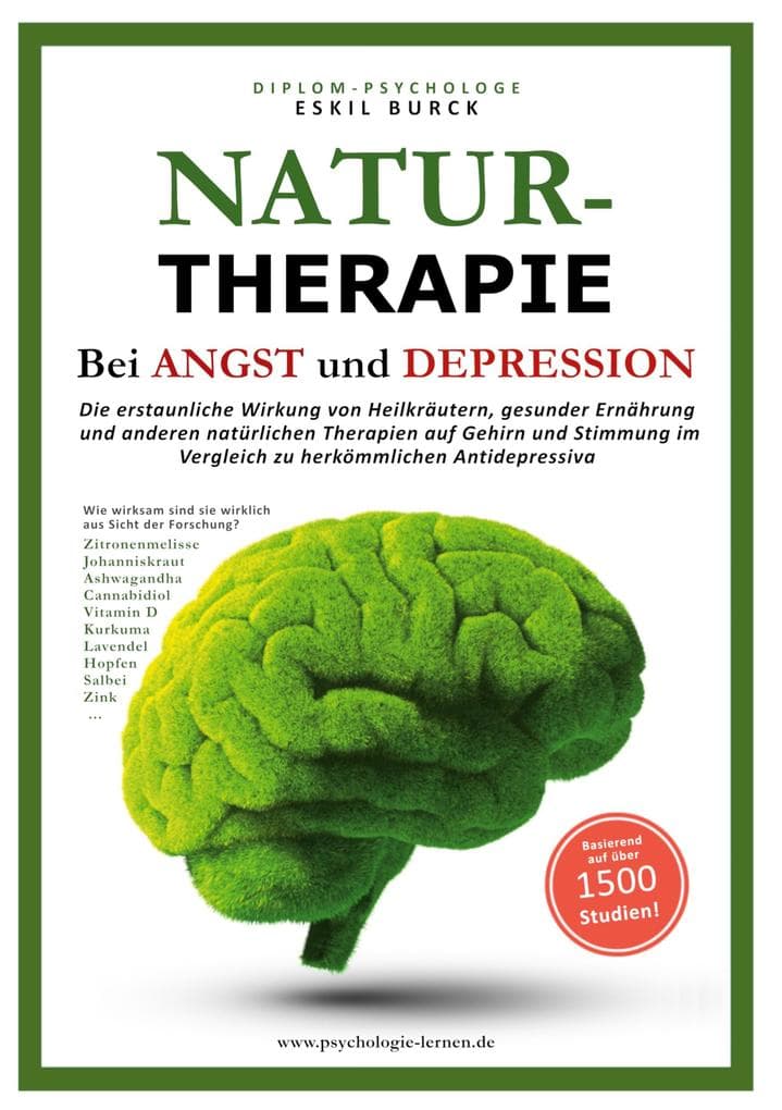 Naturtherapie bei Angst und Depression: Die erstaunliche Wirkung von Heilkräutern, gesunder Ernährung und anderen natürlichen Therapien auf Gehirn und Stimmung im Vergleich zu herkömmlichen Antidepressiva