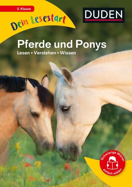 Dein Lesestart - Pferde und Ponys: Lesen - Verstehen - Wissen (Band 1) Für Kinder ab 7 Jahren