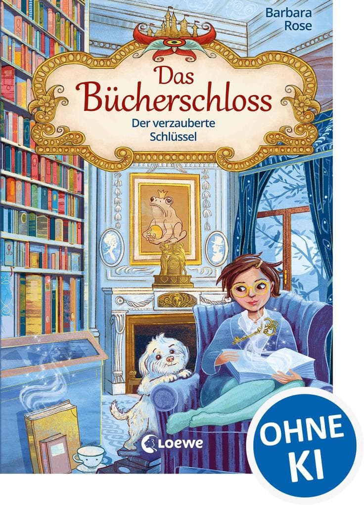 Das Bücherschloss (Band 2) - Der verzauberte Schlüssel: Magisches Kinderbuch für Mädchen und Jungen ab 8 Jahre