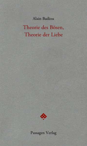 Theorie des Bösen, Theorie der Liebe: Seminar 1990-1991