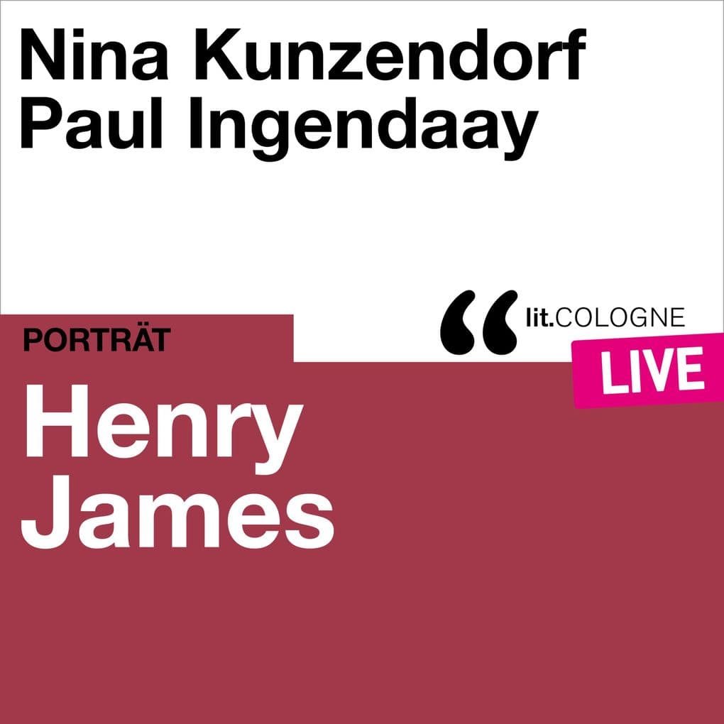 Henry James: lit.COLOGNE live