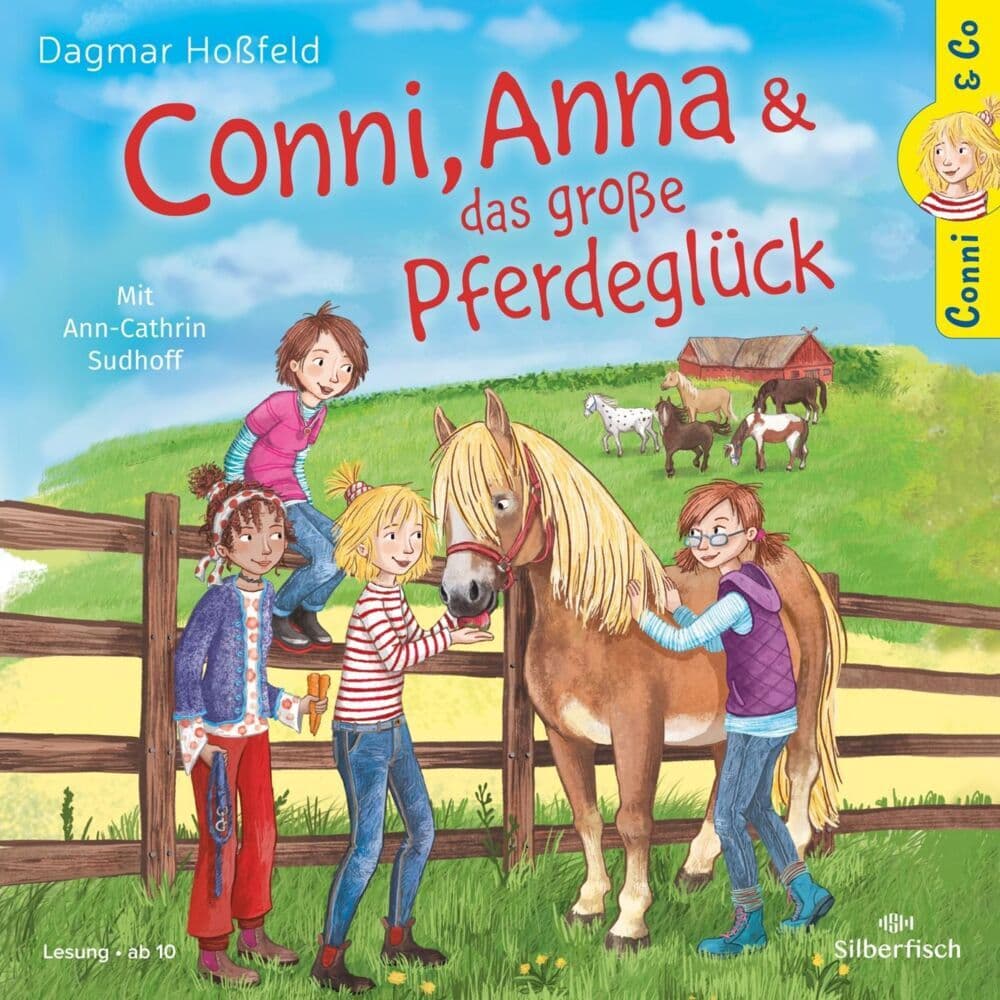 Conni & Co 18: Conni, Anna und das große Pferdeglück: 2 CDs