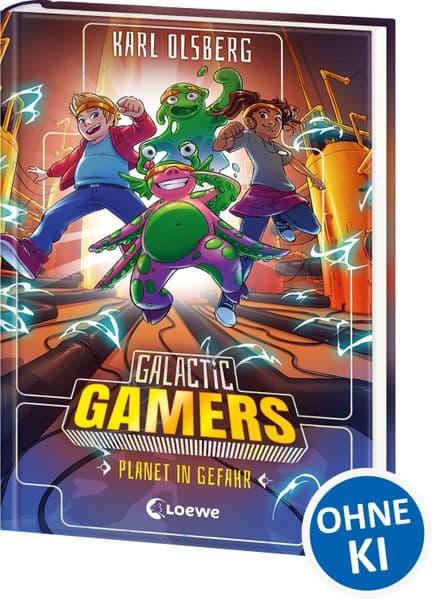 Galactic Gamers (Band 4) - Planet in Gefahr: Actionreiches Kinderbuch für Jungen und Mädchen ab 10 Jahren
