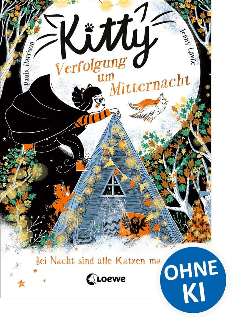 Kitty (Band 4) - Verfolgung um Mitternacht: Kinderbuch zum ersten Selberlesen ab 7 Jahren