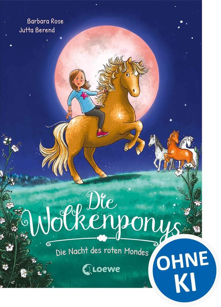 Die Wolkenponys (Band 2) - Die Nacht des roten Mondes: Erstlesebuch mit magischen Ponys für Kinder ab 7 Jahren