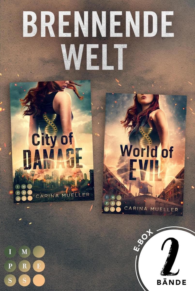 Brennende Welt: Beide Bände im Bundle: Romantasy trifft auf dystopisches Setting mit einer Liebe, die den Tod bringen könnte