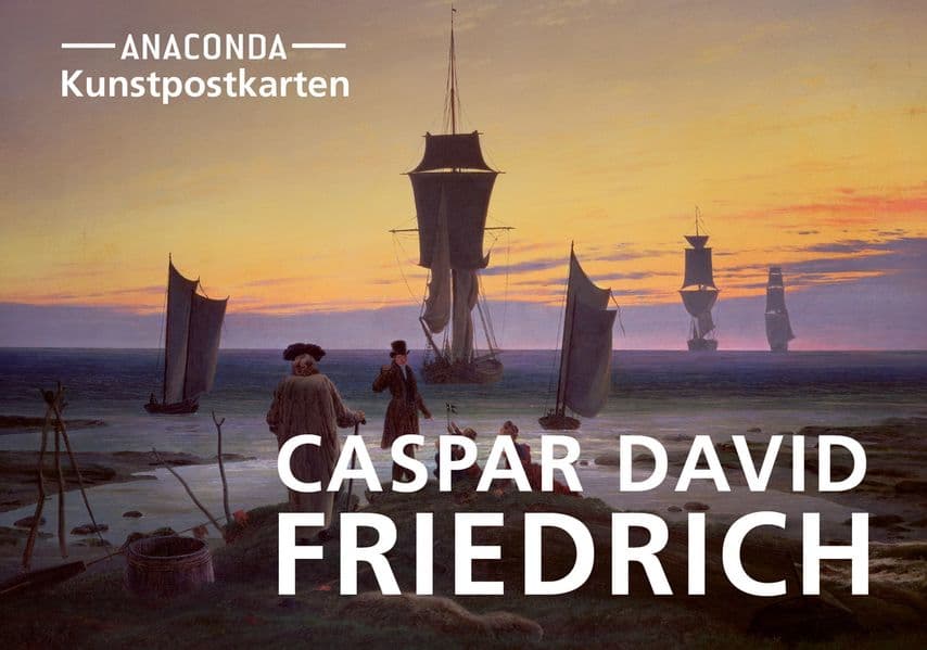Postkarten-Set Caspar David Friedrich: 18 Kunstpostkarten