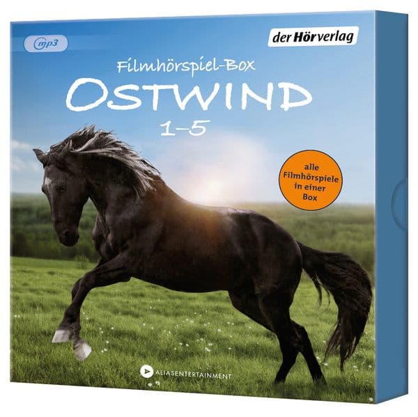 Ostwind Filmhörspiel Box 1-5: Zusammen sind wir frei - Ostwind 2 - Aufbruch nach Ora - Aris Ankunft - Der große Orkan