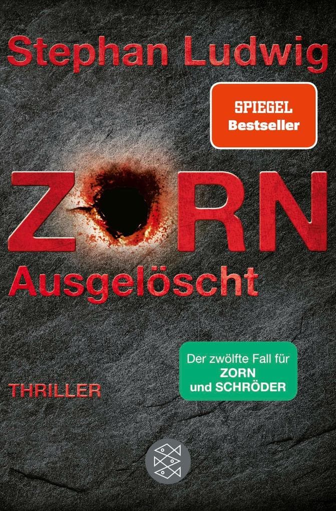 Zorn - Ausgelöscht: Thriller | 'Ein neuer Zorn ist ein absolutes Highlight im Bücherjahr.' literaturmarkt.info