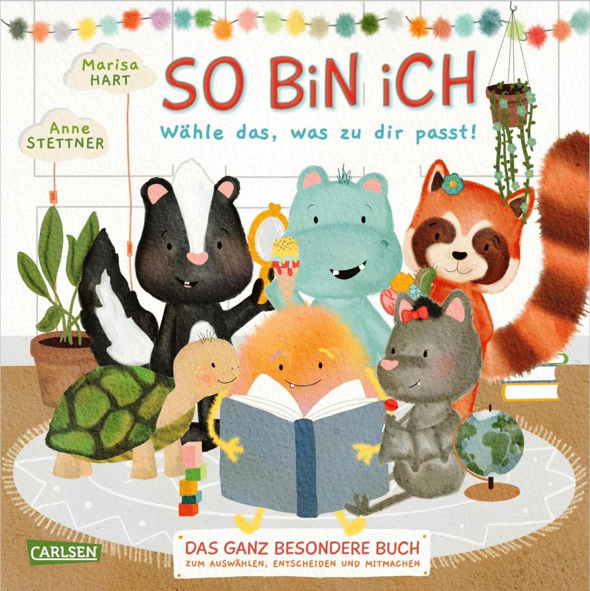 So bin ich - Wähle das, was zu dir passt: Das ganz besondere Buch zum Auswählen, Entscheiden und Mitmachen | Interaktives Vorlesebuch | Stärkt die Selbstwahrnehmung der Kinder und lädt zum Dialog ein