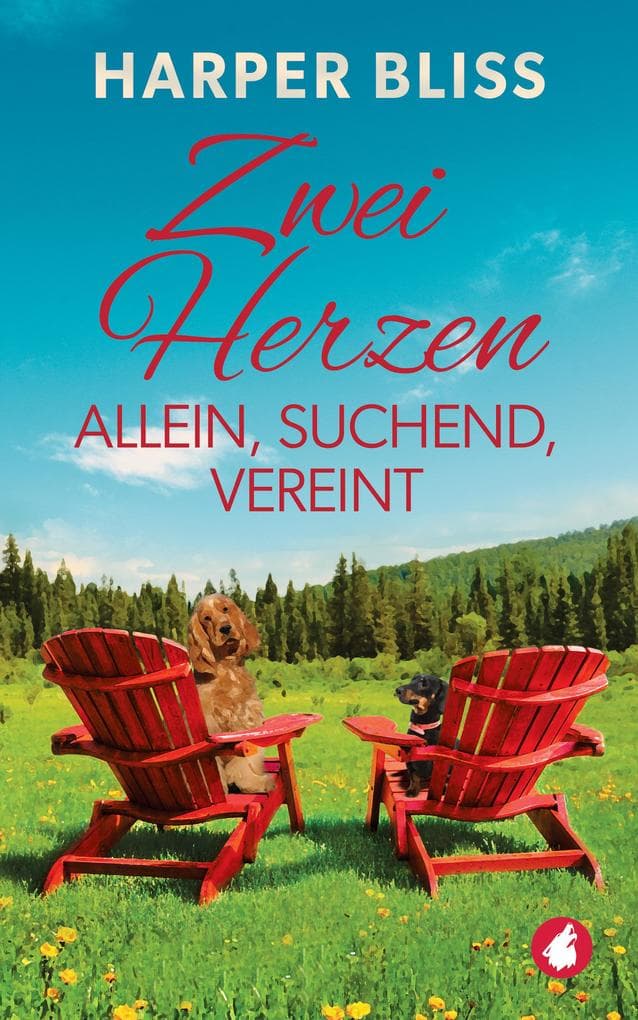 Zwei Herzen allein, suchend, vereint