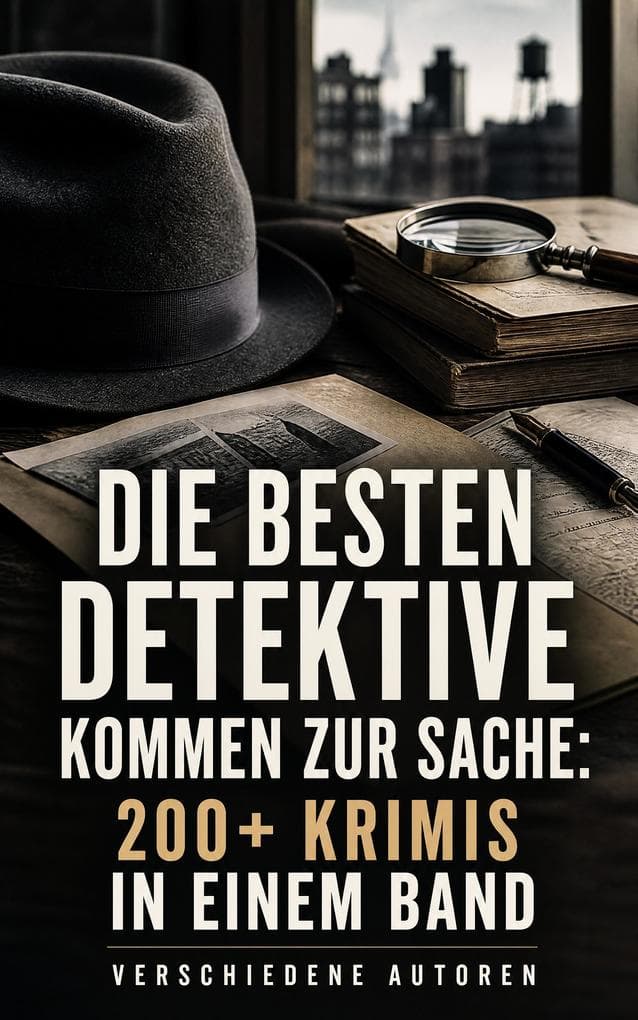 Die besten Detektive kommen zur Sache: 200+ Krimis in einem Band: Über 200 klassische Krimis: Logikrätsel, Polizeifälle und gotische Spannung