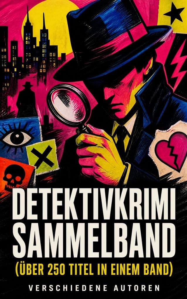 Detektivkrimi Sammelband (Über 250 Titel in einem Band): Über 250 Krimiklassiker zwischen Indizienrätsel, Spionagefall und Großstadtspannung