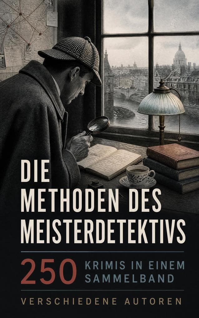 Die Methoden des Meisterdetektivs - 250 Krimis in einem Sammelband: 250 klassische Kriminalfälle zwischen Spurensuche, Rätseln und falschen Fährten