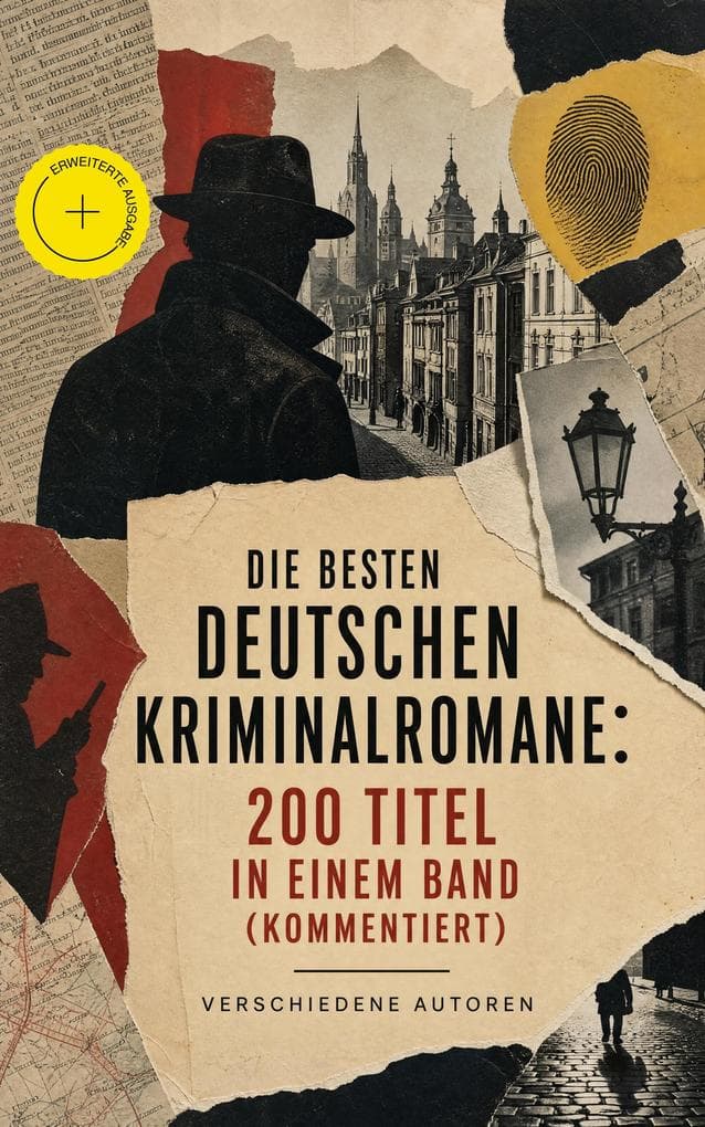 Die besten deutschen Kriminalromane: 200 Titel in einem Band (Kommentiert): Erweiterte Ausgabe. Historische Krimis, Mordrätsel und Großstadtverbrechen im deutschen Milieu