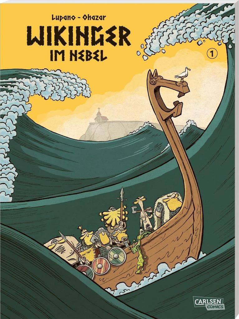 Wikinger im Nebel 1: Humorvoller Comic über Wikinger und ihre Zukunftsängste