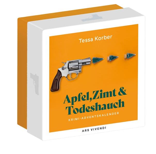 Apfel, Zimt und Todeshauch: Krimi-Adventskalender in Schachtel mit 24 Karten zum Aufhängen