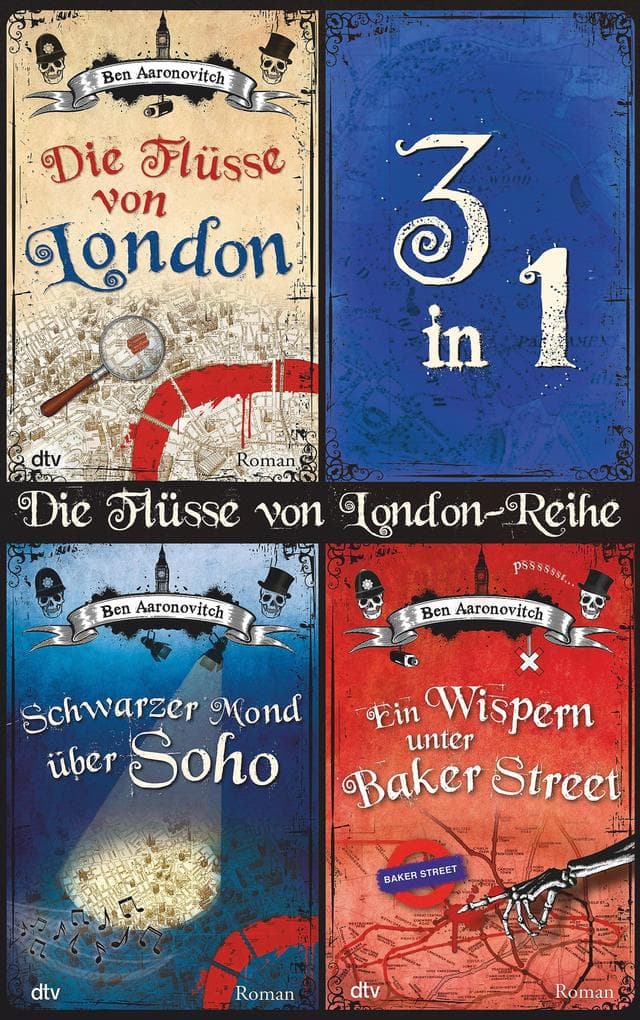 Die Flüsse von London-Reihe: Die ersten 3 Bände in einem E-Book | 'Harry Potter meets Sherlock Holmes!' Musix Magazin