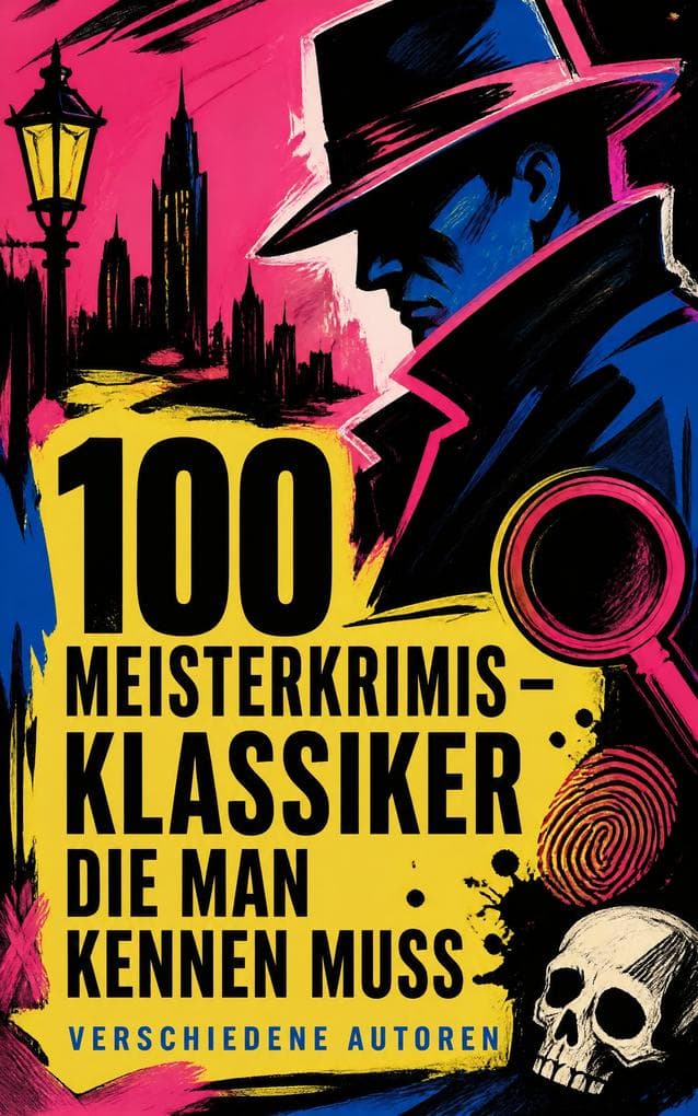 100 Meisterkrimis - Klassiker die man kennen muss: Detektivklassiker, Gothic Spannung und Gesellschaftskritik aus Europa und Amerika
