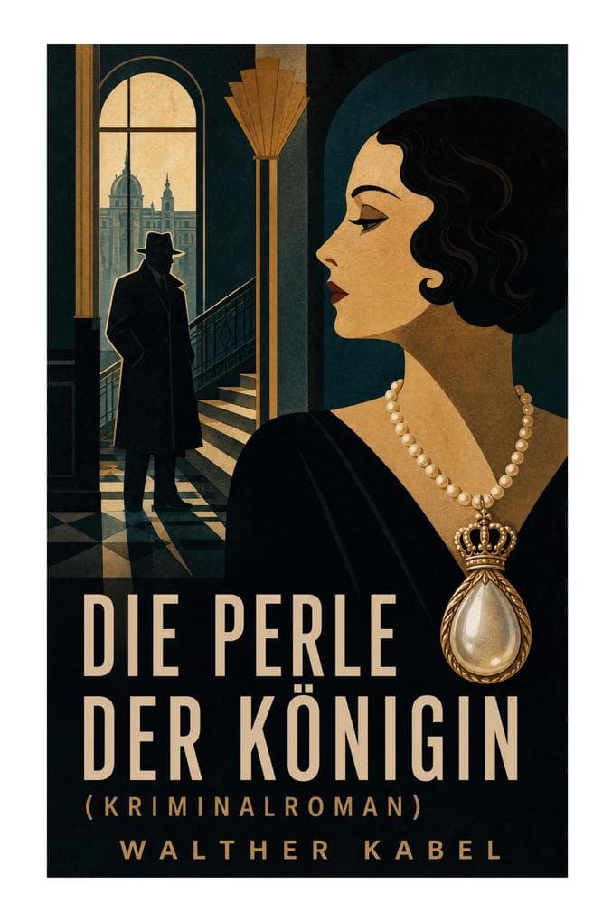 Die Perle der Königin (Kriminalroman): Juwelenraub, Adelsintrige und Detektivermittlung in einem klassischen Kriminalfall des 20. Jahrhunderts