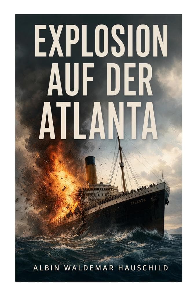 Explosion auf der Atlanta: Maritime Katastrophe, technische Gefahr und Überlebenskampf in einer spannenden Erzählung der Kaiserzeit