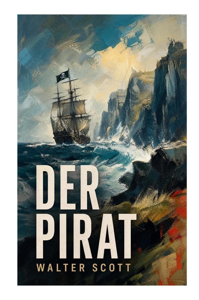 Der Pirat: Nordseeabenteuer um Schiffbruch, Inselgesellschaft und nordische Sagen auf Shetland und Orkney