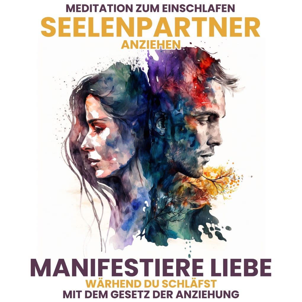 Seelenpartner anziehen: Manifestiere Liebe, während Du schläfst mit dem Gesetz der Anziehung: Meditation zum Einschlafen
