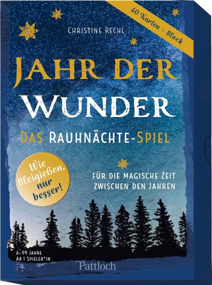 Jahr der Wunder: Das Rauhnächte-Spiel | 40 Orakelkarten mit überlieferten und neuen Rauhnächte-Ritualen. Zum Ermitteln eines Jahreshoroskops geeignet