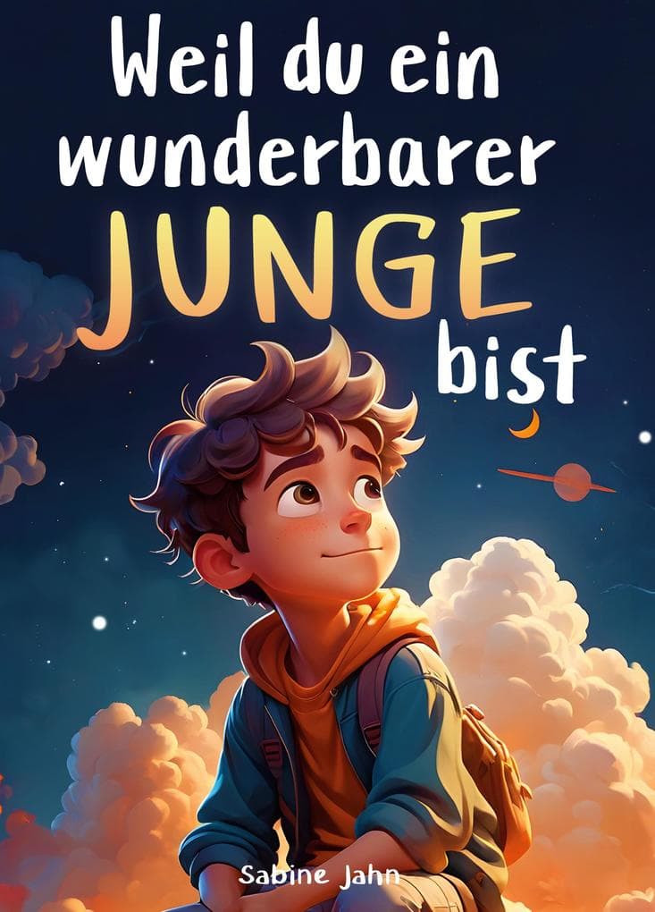 Weil du ein wunderbarer Junge bist: Ein besonderes Kinderbuch über Mut, innere Stärke und Selbstvertrauen für wundervolle Jungen, wie auch du einer bist