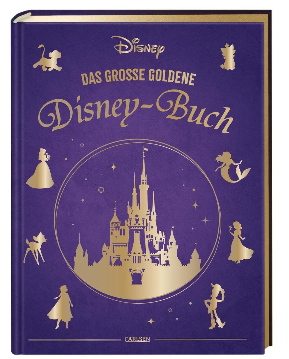 Disney: Das große goldene Disney-Buch: Vorlesebuch ab 4 Jahren mit 5-Minuten-Geschichten zu 18 Disney-Klassikern