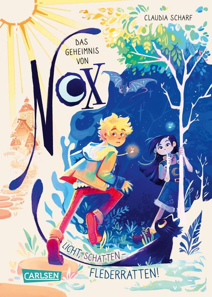 Das Geheimnis von Nox 1: Licht, Schatten - Flederratten!: Aufregende Fantasy-Reihe ab 9 mit explodierenden Pfannkuchen, sprechenden Glühwürmchen und wagemutigen Taglingen