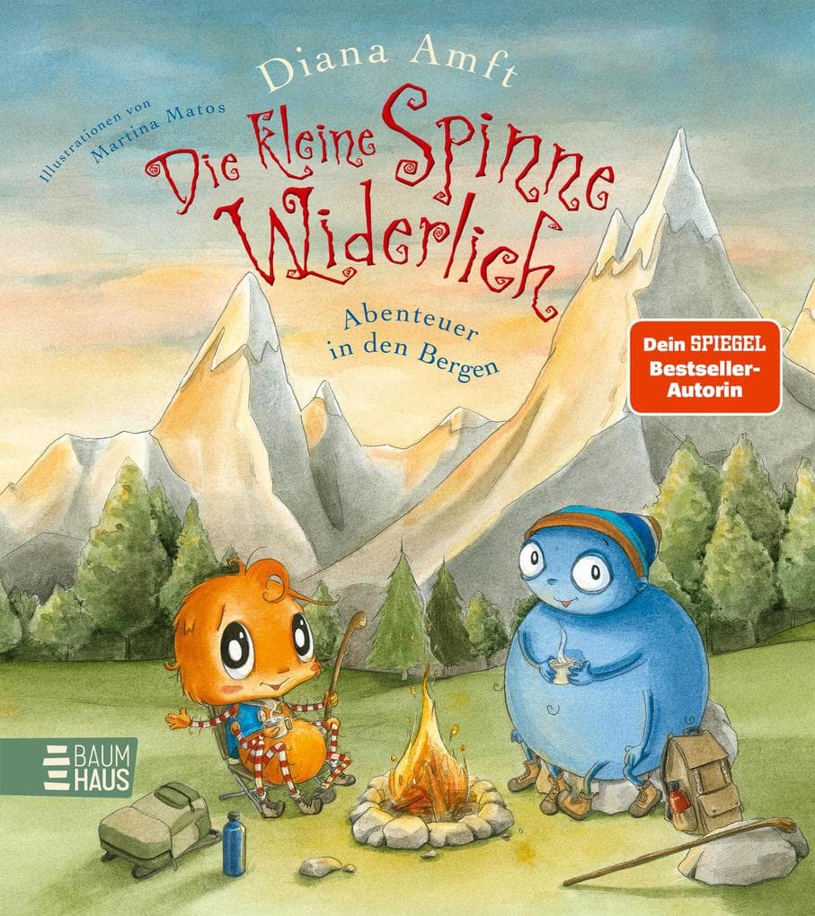 Die kleine Spinne Widerlich - Abenteuer in den Bergen (Band 10): Gemeinsam mit der Spinne wandern, staunen und die Bergwelt entdecken