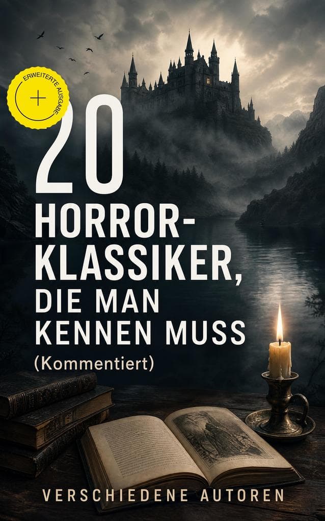 20 Horror-Klassiker, die man kennen muss (Kommentiert): Erweiterte Ausgabe. Eine Anthologie der Schauerliteratur von Gothic Horror bis psychologischem Grauen