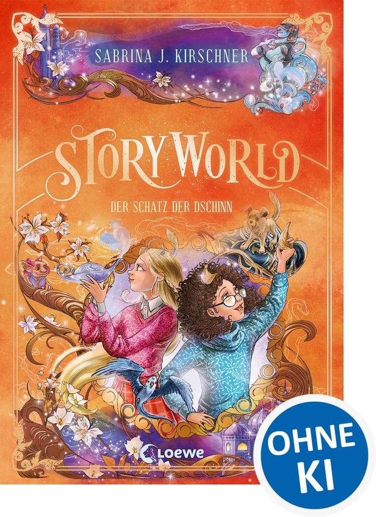 StoryWorld (Band 3) - Im Zeichen der Dschinn: Willkommen in dem Freizeitpark mit magischen Abenteuern und faszinierenden Themenwelten - Fantasy für Kinder ab 9 Jahren