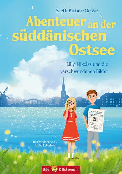 Abenteuer an der süddänischen Ostsee - Lilly, Nikolas und die verschwundenen Bilder: Kinderkrimi, Ferienabenteuer und Dänemark Reiseführer für Kinder für die Region Süddänemark, Nordschleswig, Sonderburg