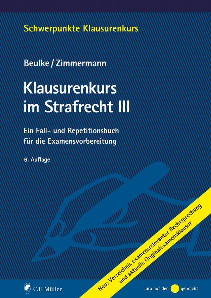 Klausurenkurs im Strafrecht III: Ein Fall- und Repetitionsbuch für die Examensvorbereitung
