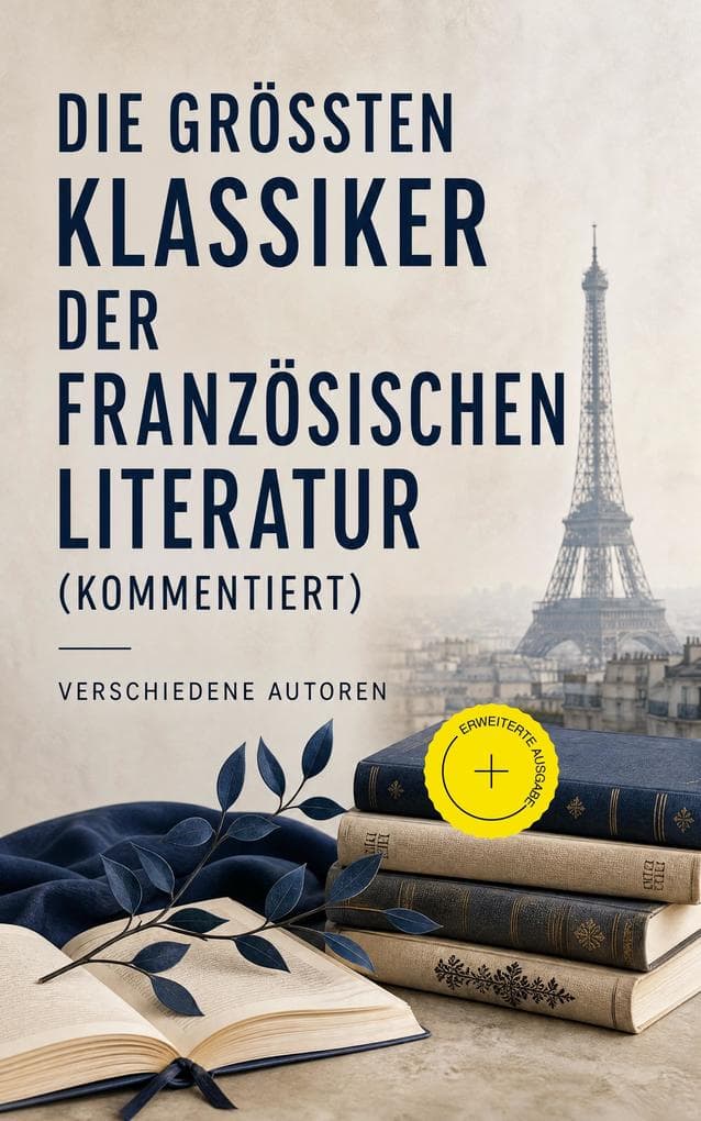Die größten Klassiker der französischen Literatur (Kommentiert): Erweiterte Ausgabe. Vom Mittelalter zur Moderne: Aufklärung, Realismus, Symbolismus und Gesellschaftskritik