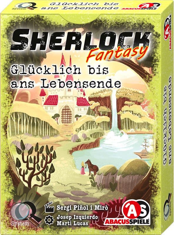 ABACUSSPIELE - Sherlock Fantasy - Glücklich bis ans Lebenende: Neues Spiel aus der Sherlock Krimi Reihe.