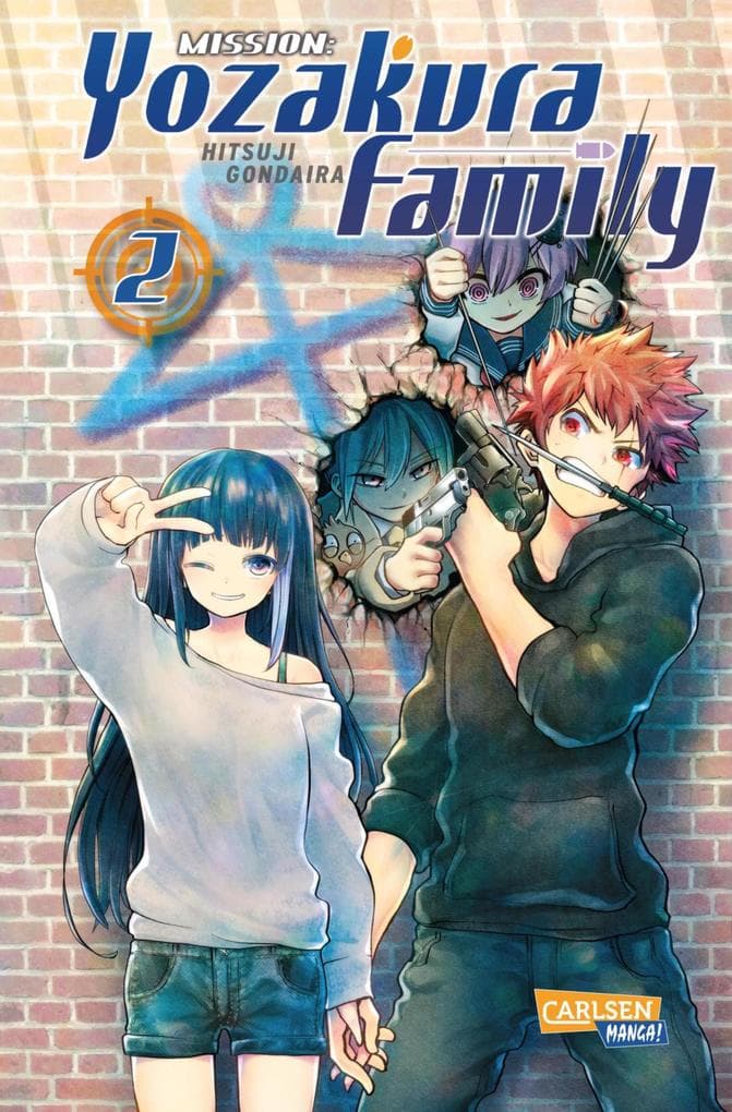 Mission: Yozakura Family 2: Actionreiche Spionage-Comedy-Manga-Serie ab 12 Jahren über eine Agenten-Familie mit Superkräften