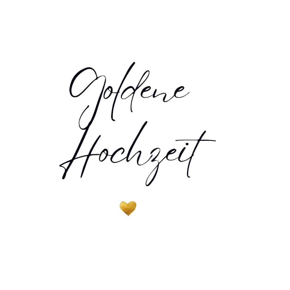 Gästebuch "Goldene Hochzeit"- Premium Gästebuch Blanko: Das edle und neutrale Ausfüllbuch für Erinnerungen, Fotos & Glückwünsche. Das Gästebuch zur Goldenen Hochzeit- Meine Gäste Goldhochzeit. White Edition