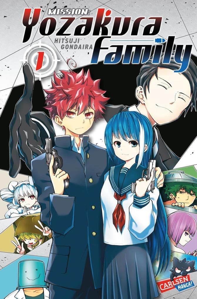 Mission: Yozakura Family 1: Actionreiche Spionage-Comedy-Manga-Serie ab 12 Jahren über eine Agenten-Familie mit Superkräften