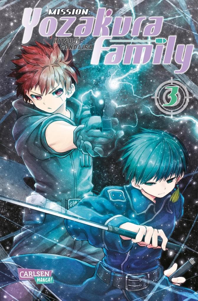 Mission: Yozakura Family 3: Actionreiche Spionage-Comedy-Manga-Serie ab 12 Jahren über eine Agenten-Familie mit Superkräften