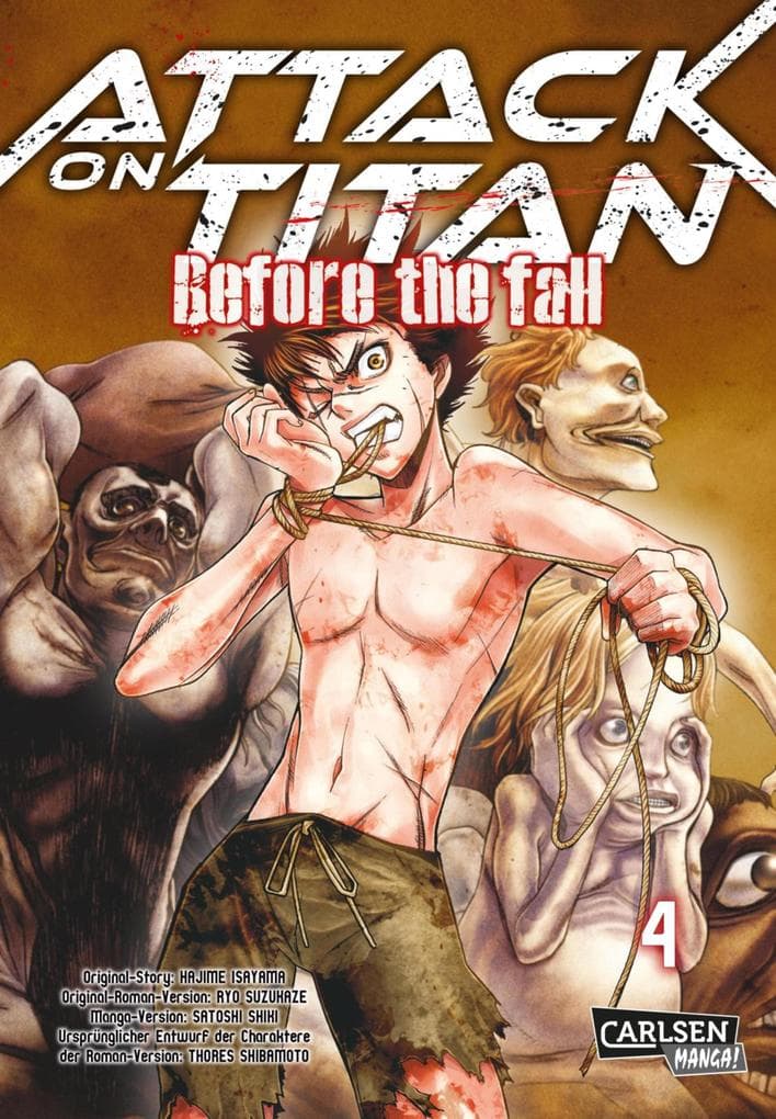 Attack on Titan - Before the Fall 4: Die mitreißende Vorgeschichte zur Manga-Kult-Serie im Kampf zwischen Titanen und den letzten Menschen
