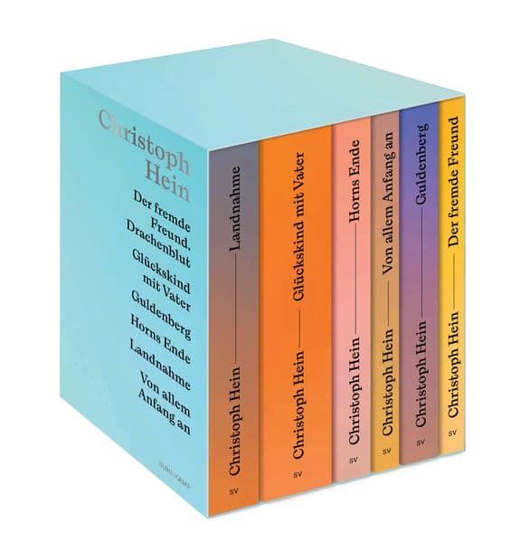 Christoph Hein Jubiläumsedition: 6 Bände in Kassette | Limitierte Ausgabe