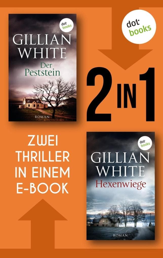 Hexenwiege & Der Peststein: Zwei psychologische Spannungsromane in einem Band | Brit Crime für alle Fans von Val McDermid