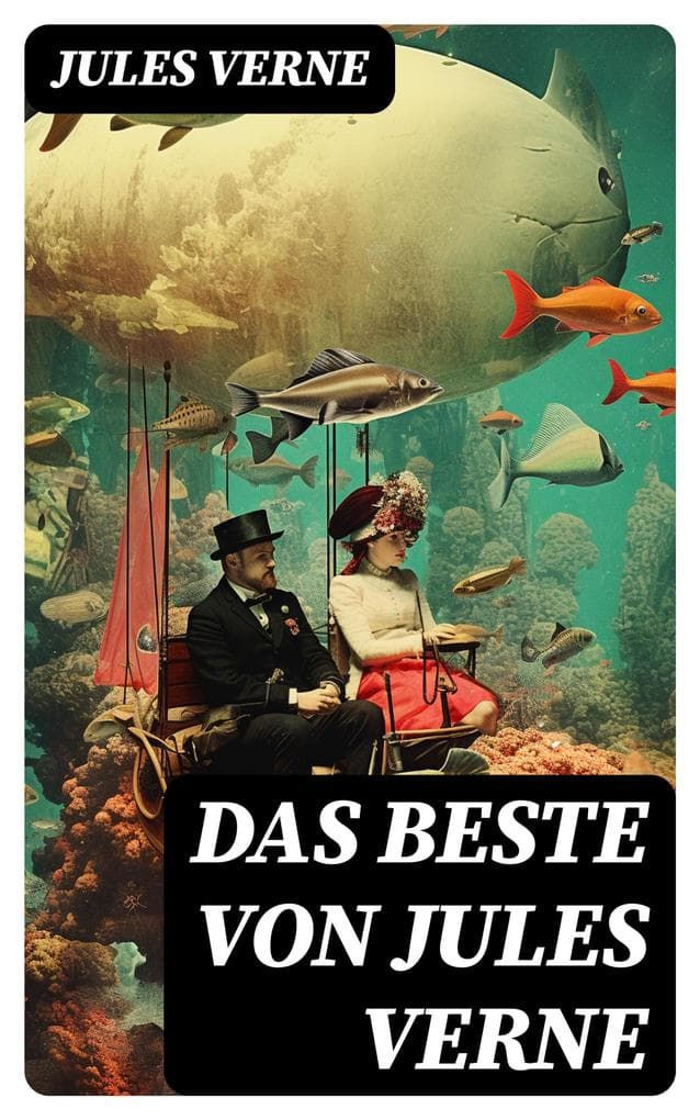 Das Beste Von Jules Verne: Reise um die Erde in 80 Tagen + Die Reise zum Mittelpunkt der Erde + Von der Erde zum Mond + Zwanzigtausend Meilen unter dem Meer