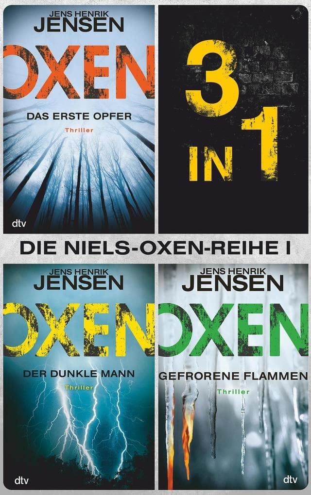 Die Niels-Oxen-Reihe I: Die ersten 3 Fälle in einem E-Book